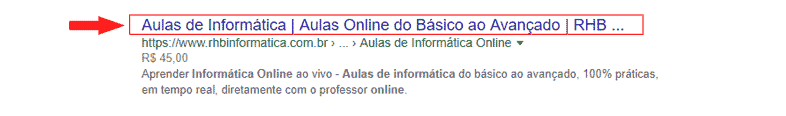 Tenha um título envolvente para o seu blog